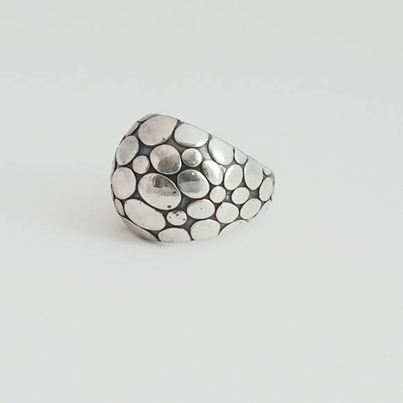 Brighton Jewelry - Brighton Silver Tone Pebble Stone Textured Ring